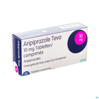 Aripiprazole teva 10mg tabl  28 x 10mg