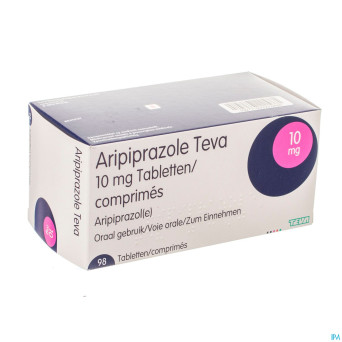 Aripiprazole teva 10mg tabl  98 x 10mg