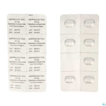 Aripiprazole teva 10mg tabl  98 x 10mg