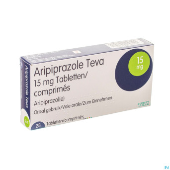 Aripiprazole teva 15mg tabl  28 x 15mg