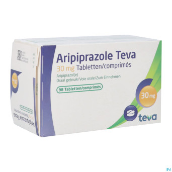 Aripiprazole teva 30mg tabl  98 x 30mg