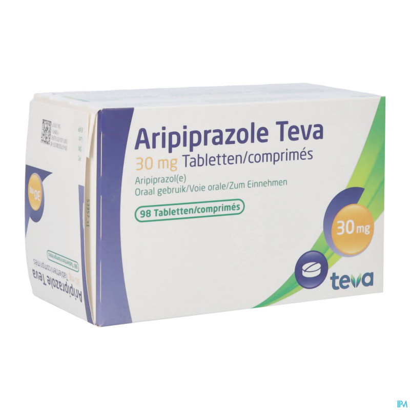 Aripiprazole teva 30mg tabl  98 x 30mg