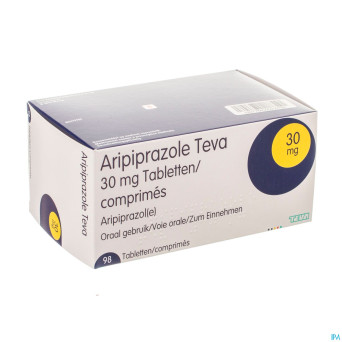 Aripiprazole teva 30mg tabl  98 x 30mg