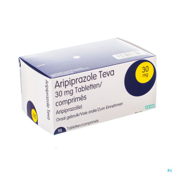Aripiprazole teva 30mg tabl  98 x 30mg