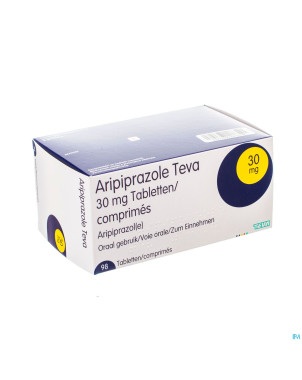 Aripiprazole teva 30mg tabl  98 x 30mg