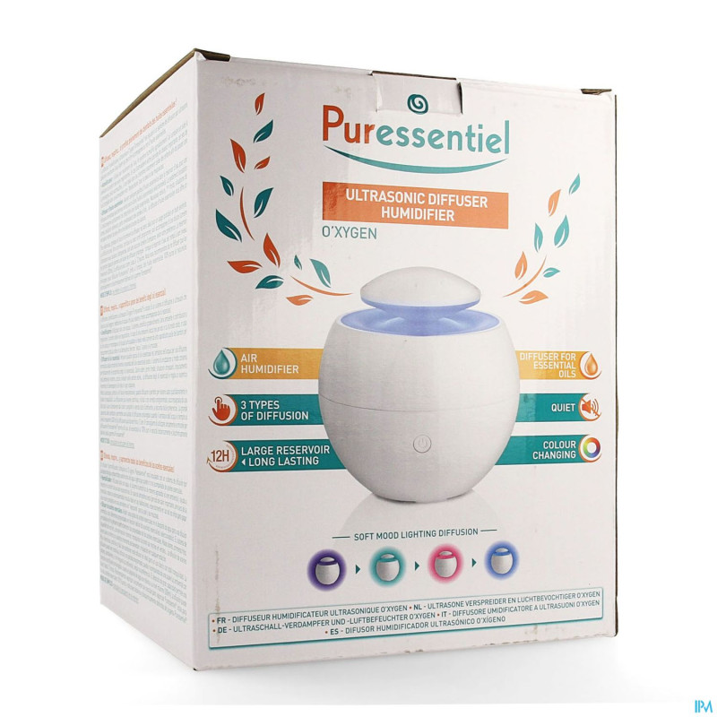 Puressentiel diffuseur ultrasonique oxygene