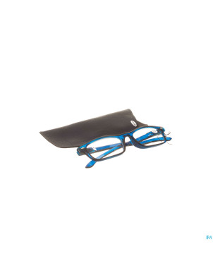 Pharmaglasses lunettes lecture diop.+3.50 dark blu