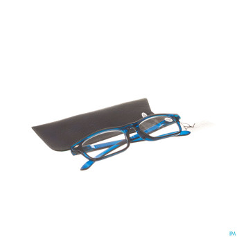 Pharmaglasses lunettes lecture diop.+3.00 dark blu