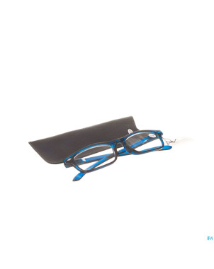 Pharmaglasses lunettes lecture diop.+3.00 dark blu