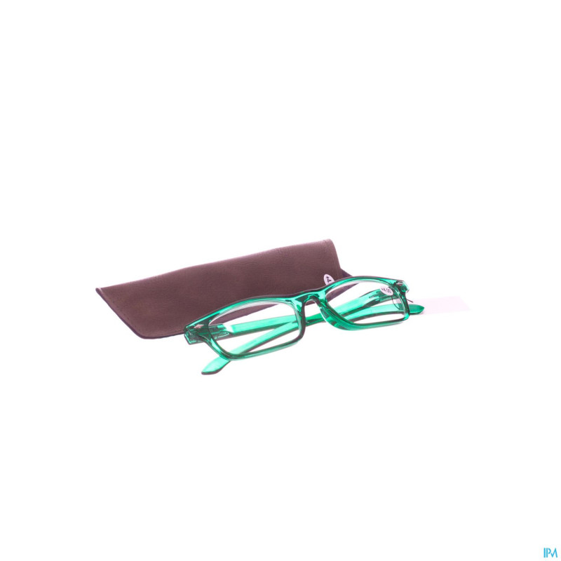 Pharmaglasses lunettes lecture diop.+4.00 green