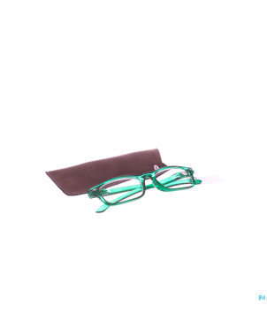Pharmaglasses lunettes lecture diop.+4.00 green