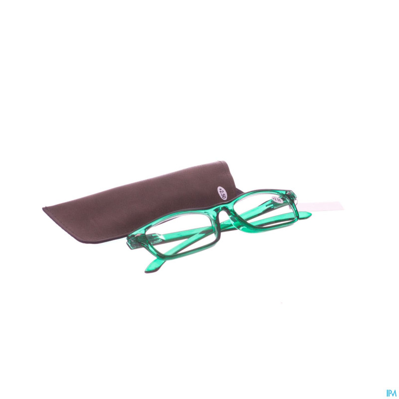 Pharmaglasses lunettes lecture diop.+2.50 green