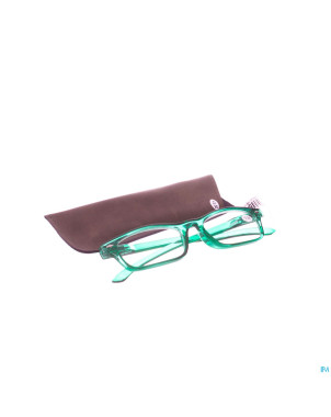 Pharmaglasses lunettes lecture diop.+3.50 green