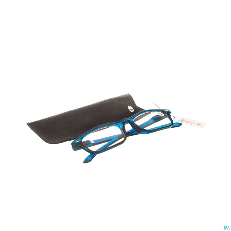 Pharmaglasses lunettes lecture diop.+1.50 dark blu
