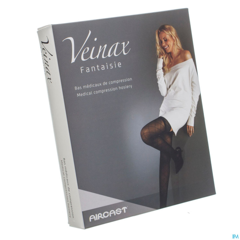 Veinax bas-autofix.petit los.2 long noir t3