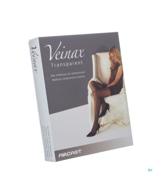 Veinax collant transparent 2 long beige taille 4