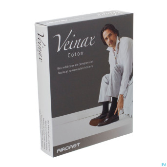 Veinax chausset.homme coton 2 long bl.marine 2