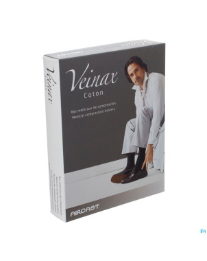 Veinax chausset.homme coton 2 long bl.marine 2