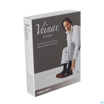 Veinax chausset.homme coton 2 long bl.marine 3