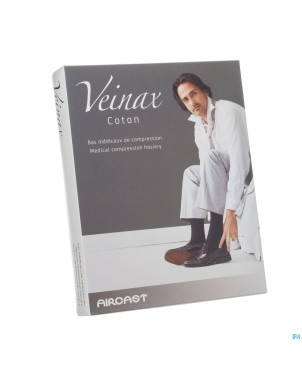 Veinax chausset.homme coton 2 long bl.marine 3