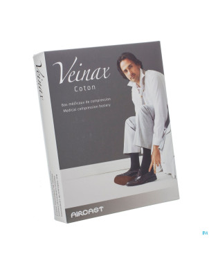Veinax chausset.homme coton 2 long bl.marine 4