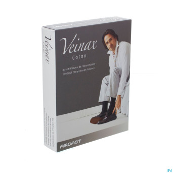 Veinax chausset. homme coton 2 long gris taille 3