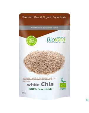 Biotona white chia raw seed    400g