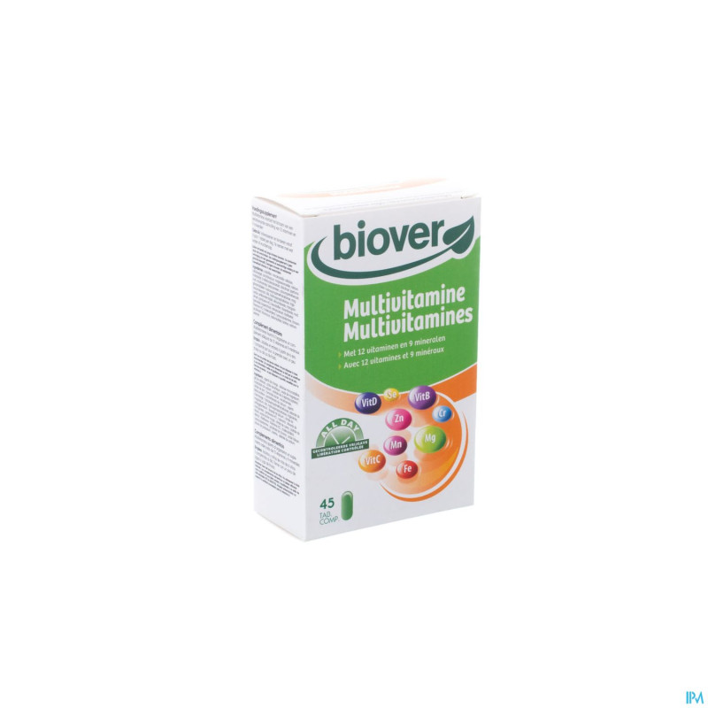 All day multivitamine    comp 45