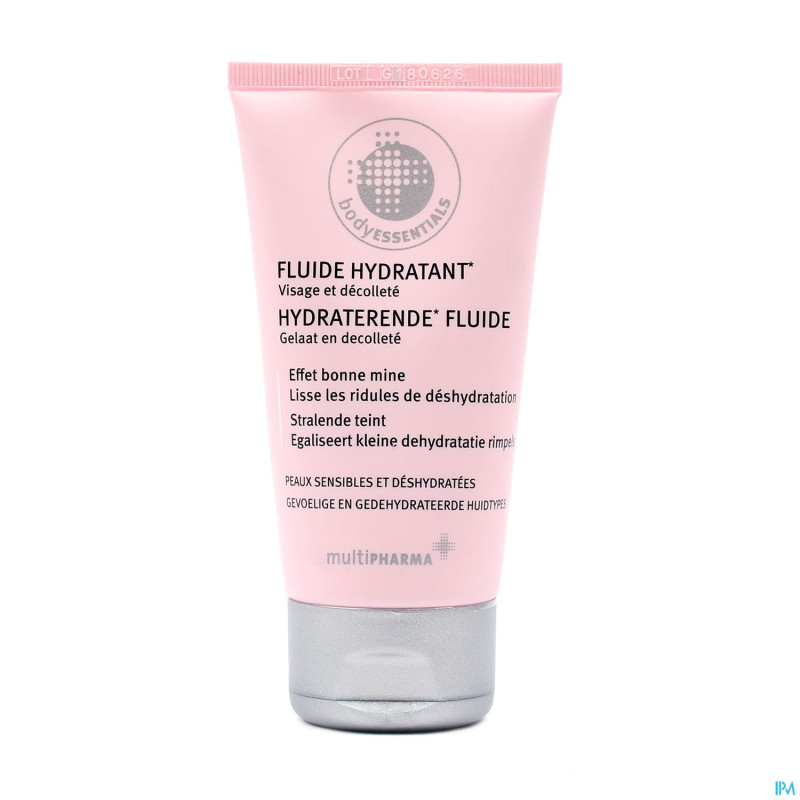 Mph fluide hydratant visage decollete p.sens  50ml