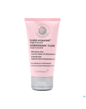 Mph fluide hydratant visage decollete p.sens  50ml