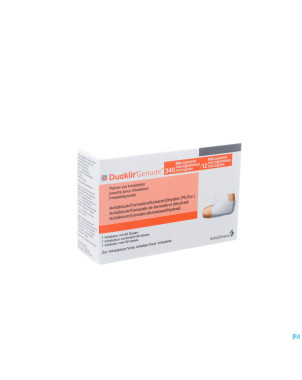 Duaklir genuair 340mcg/12mcg pdr inhal. 1x60 doses