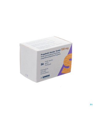 Pregabalin sandoz gmbh 150mg caps dur  56