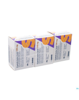 Pregabalin sandoz gmbh 150mg caps dur 210