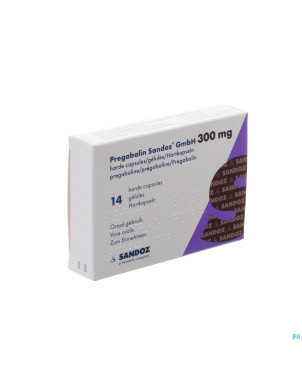 Pregabalin sandoz gmbh 300mg caps dur  14