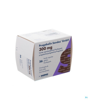 Pregabalin sandoz gmbh 300mg caps dur  56