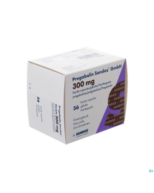 Pregabalin sandoz gmbh 300mg caps dur  56