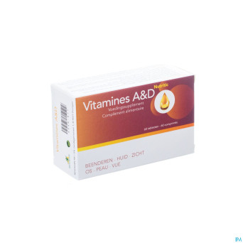Nutritic vitamines a&d comp 60 7387 revogan