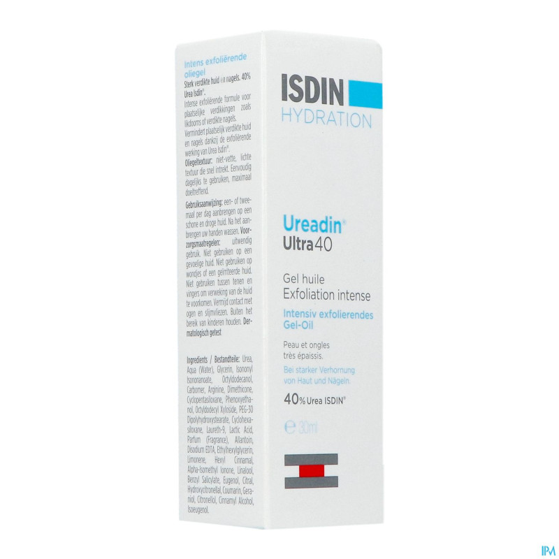 Isdin ureadin ultra 40 gel oil 30ml
