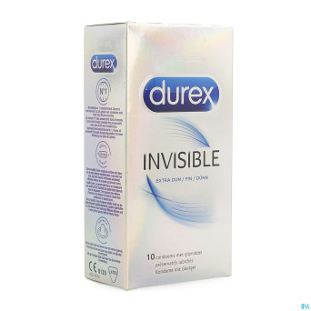 Durex invisible extra fin    10