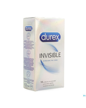 Durex invisible extra fin    10