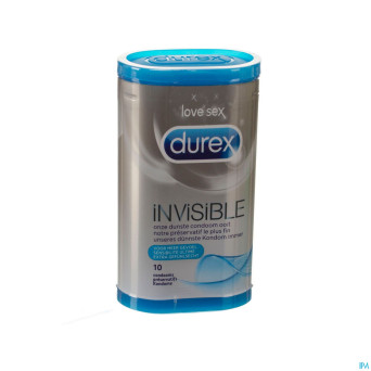 Durex invisible extra fin    10