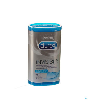 Durex invisible extra fin    10