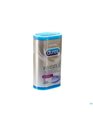 Durex invisible extra fin + extra lubrifiant    10