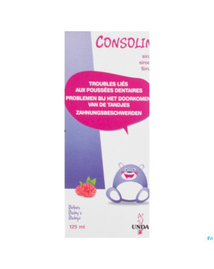Consolin sirop enfants    125ml unda