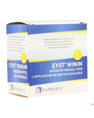 Eyot minim eye drop aid bleu