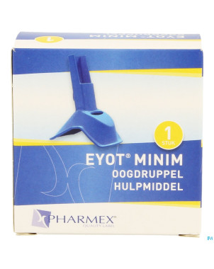 Eyot minim eye drop aid bleu