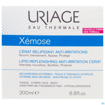 Uriage xemose cerat creme relipid. a/irrit.  200ml