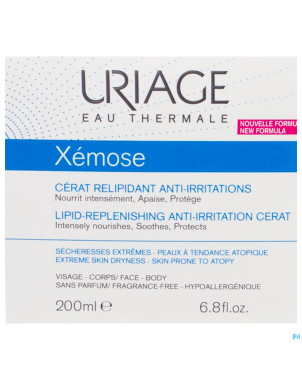 Uriage xemose cerat creme relipid. a/irrit.  200ml