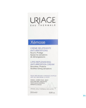 Uriage xemose creme relipid. a/irrit.    200ml
