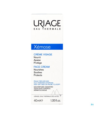 Uriage xemose creme visage nf tube 40ml